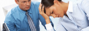 Employee working overtime