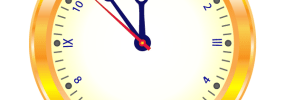 Gold Clock